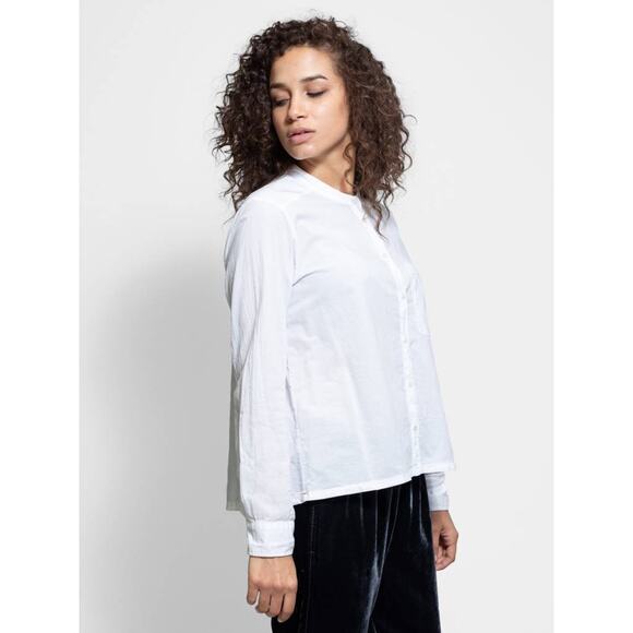 Xirena Womens *In CREAM* Graycen Cotton Button Down Blouse Top XS - Picture 2 of 9